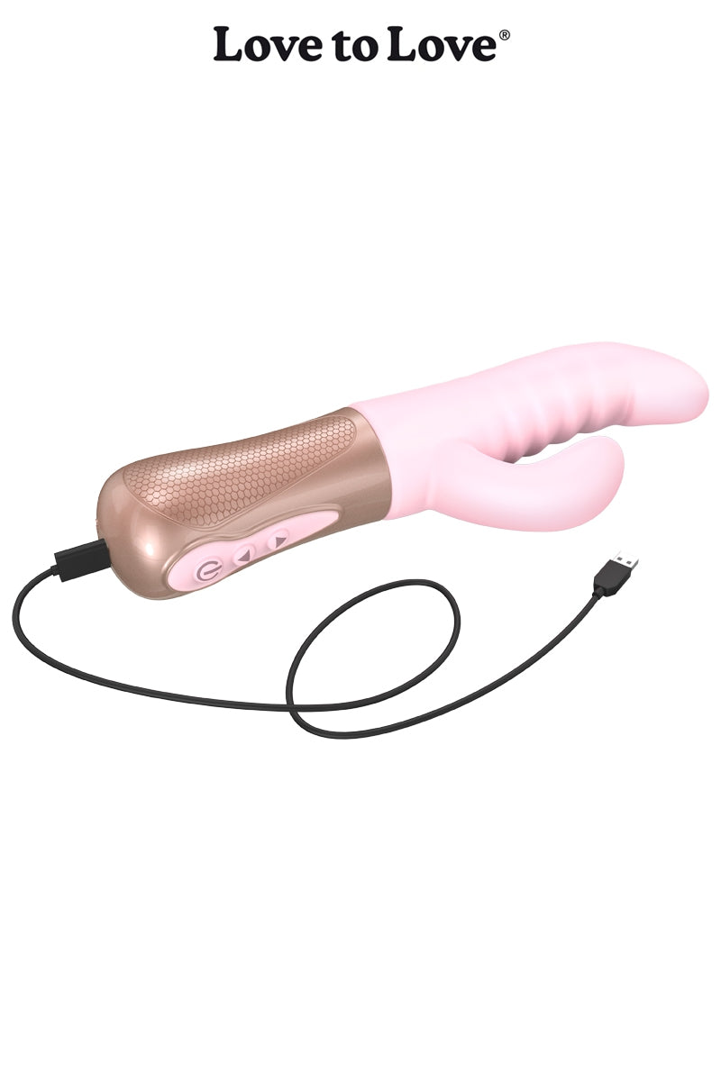 Vibro Rabbit Sassy Bunny rose - Love to Love — vue 2