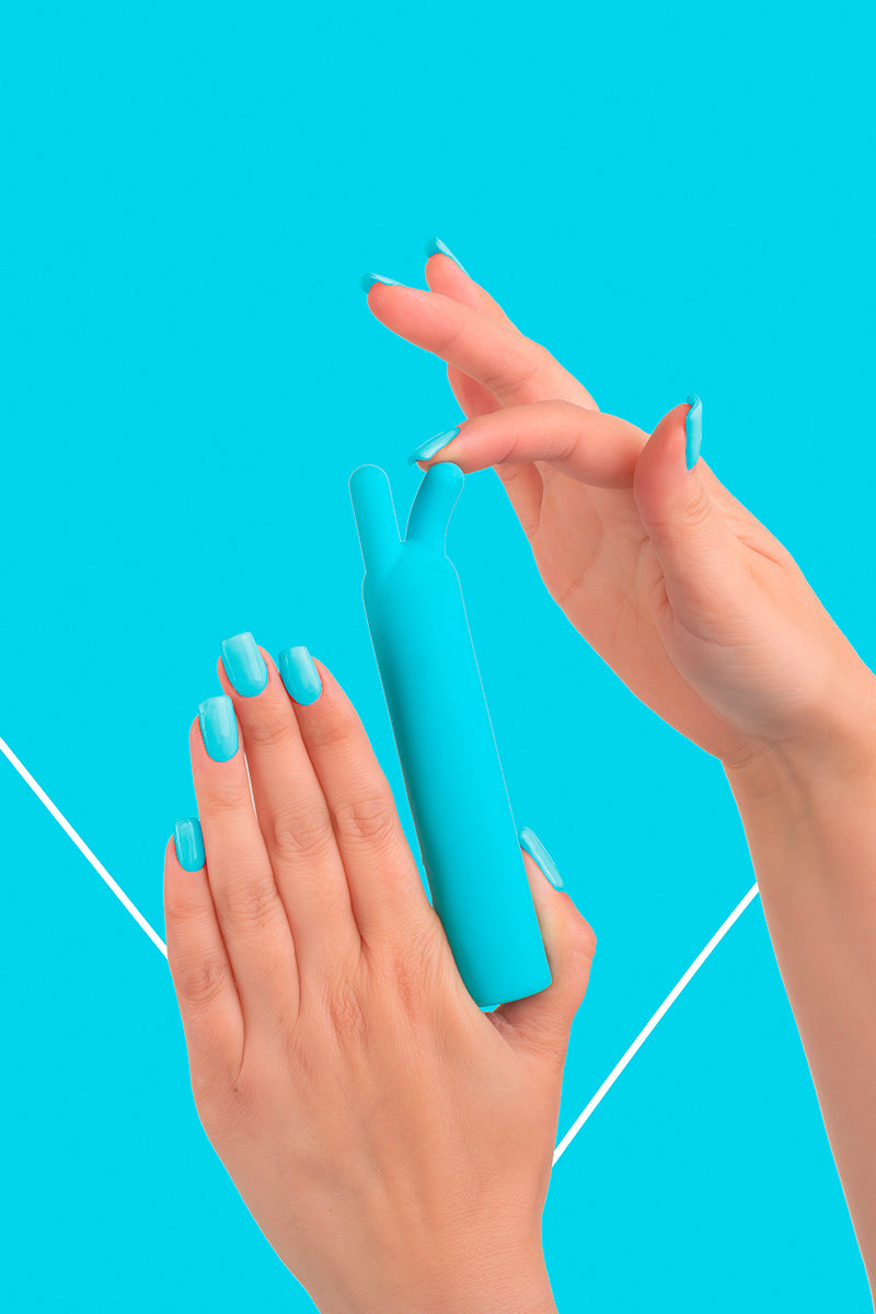 Mini vibromasseur BlissStars bleu, FairyGasm, vue 3