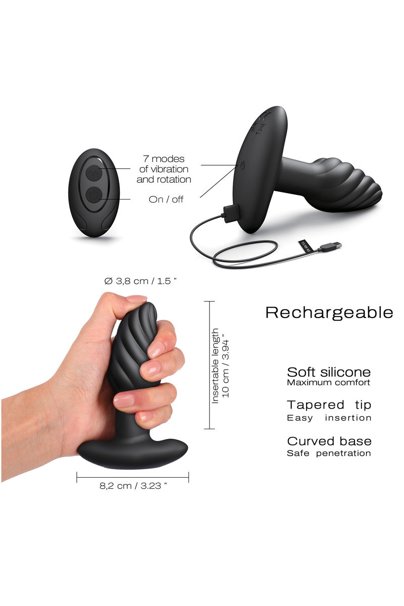 Plug anal rotatif Spin Plug - Dorcel — vue 2