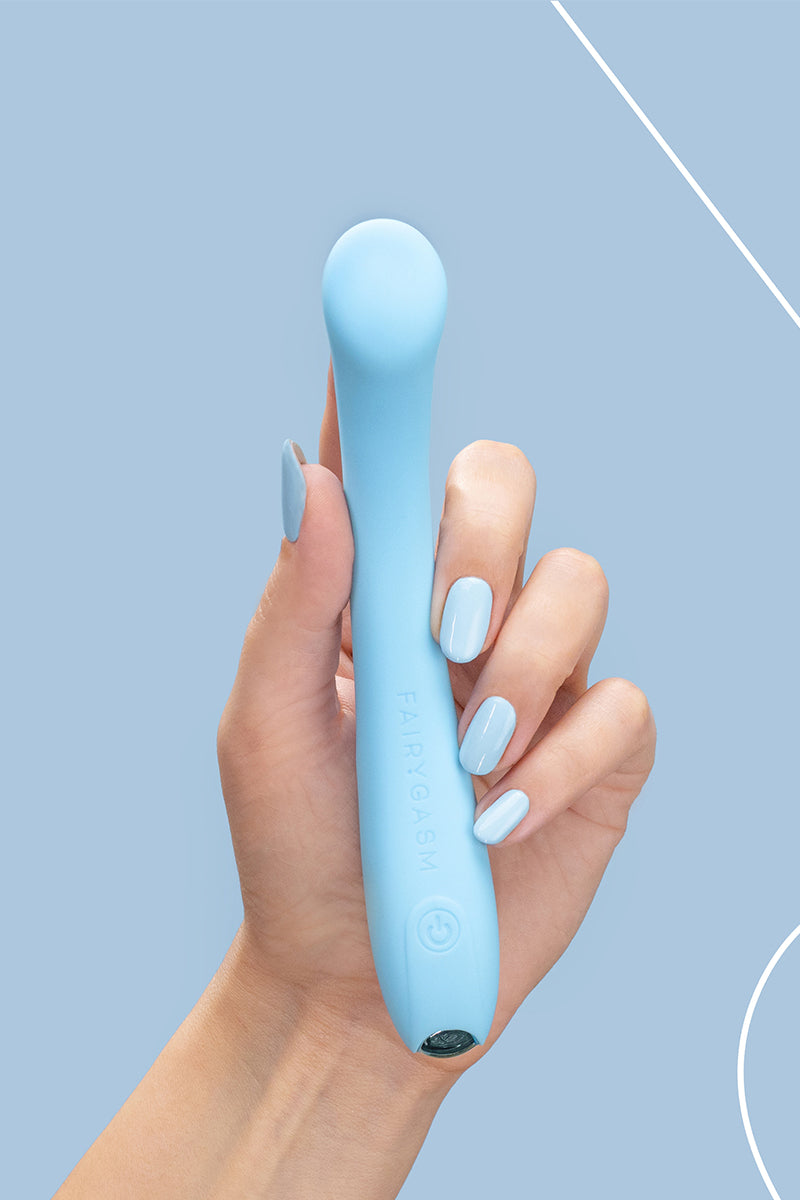 Vibromasseur point G MerryWand bleu, FairyGasm, vue 3
