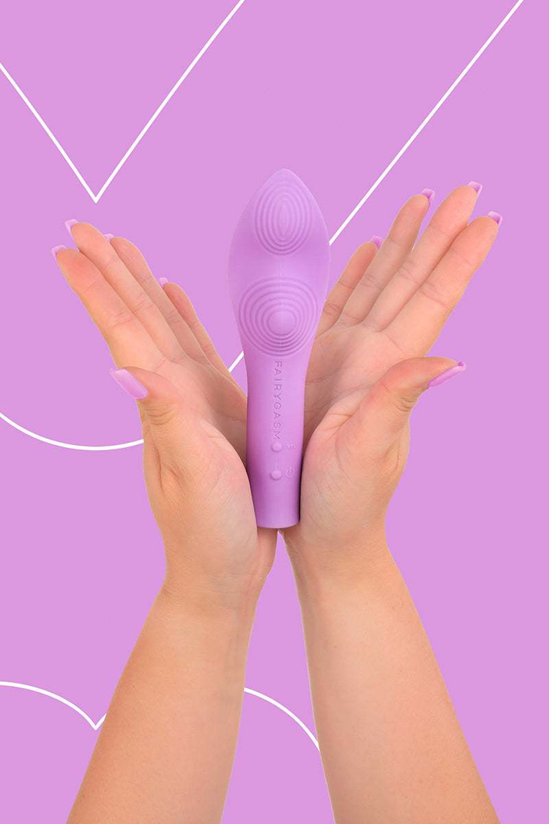 Vibromasseur LunaCharm violet, FairyGasm, vue 3