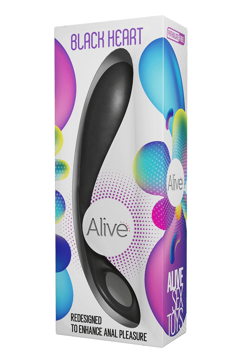 Stimulateur anal Black Heart, Alive, vue 3