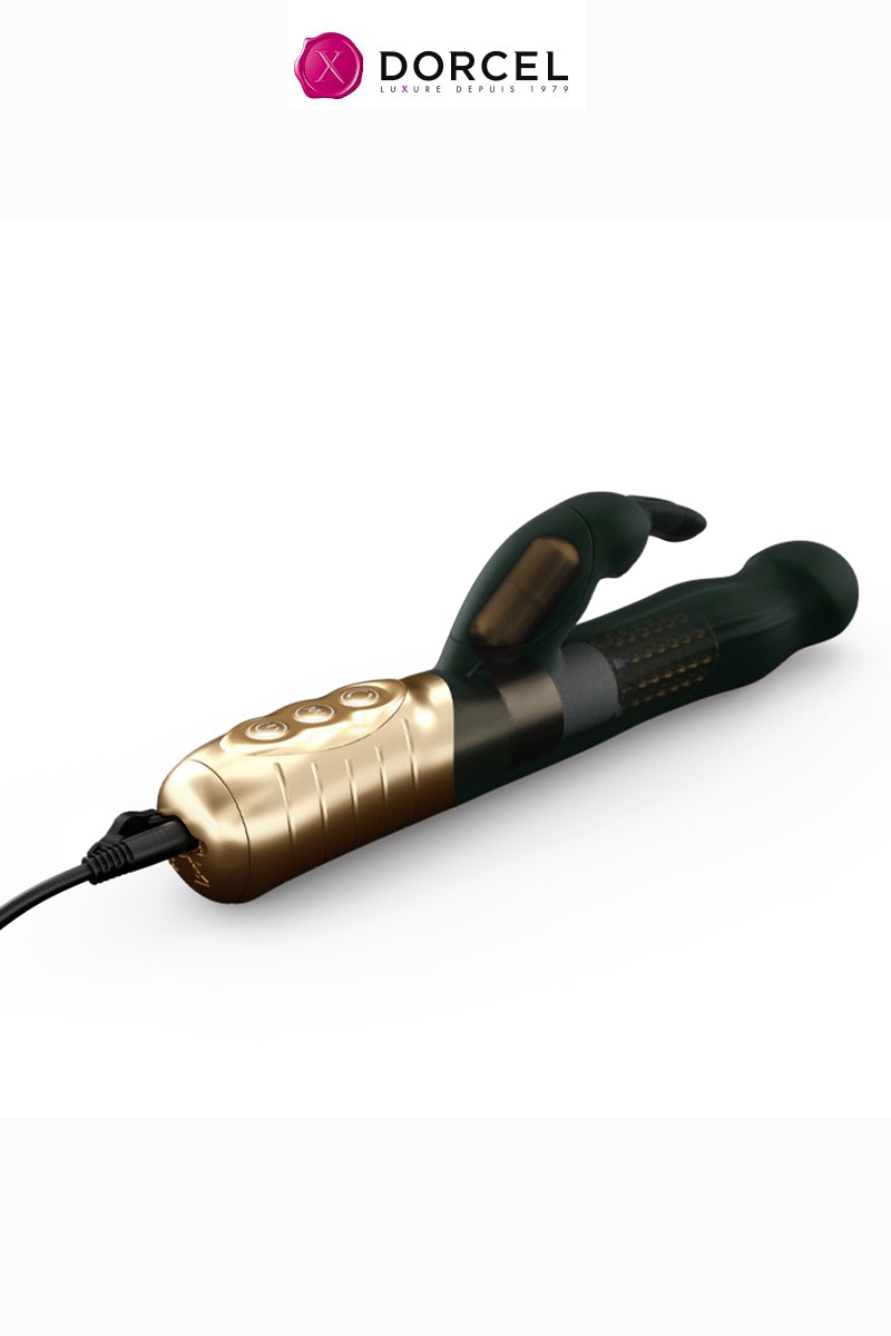 Vibro rechargeable Baby Rabbit noir 2.0 - Dorcel — vue 2