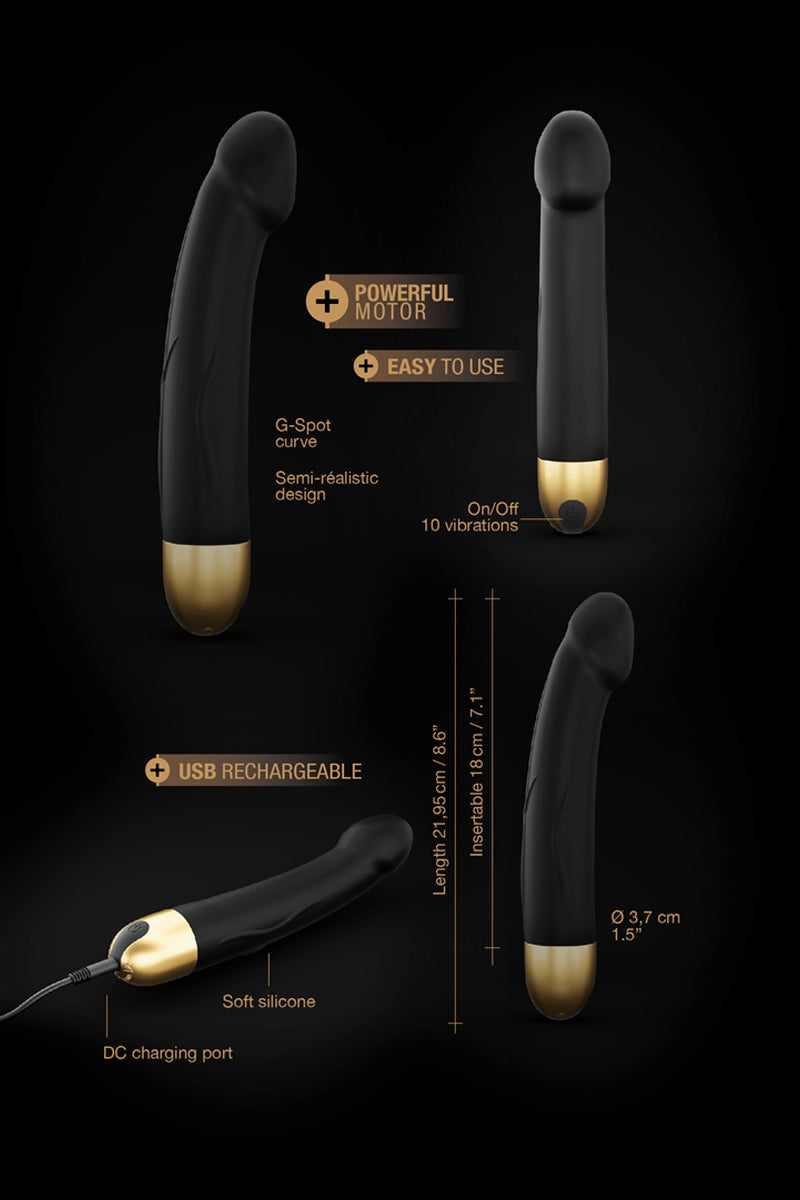 Vibro rechargeable Real Vibration gold M 2.0 - Dorcel — vue 4