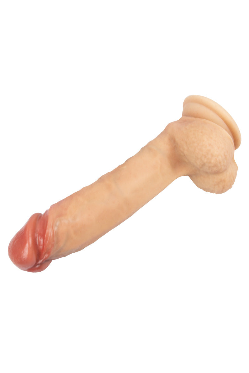 Gode Real Skin Supreme Model 1 flesh 23 cm - SilexD — vue 4