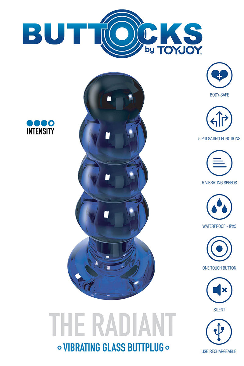 Plug vibrant en verre The Radiant — vue 4