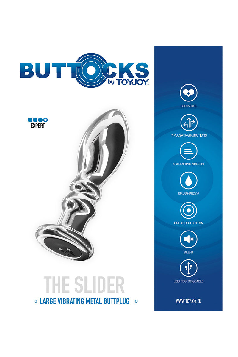 Plug vibrant en métal The Slider L — vue 4