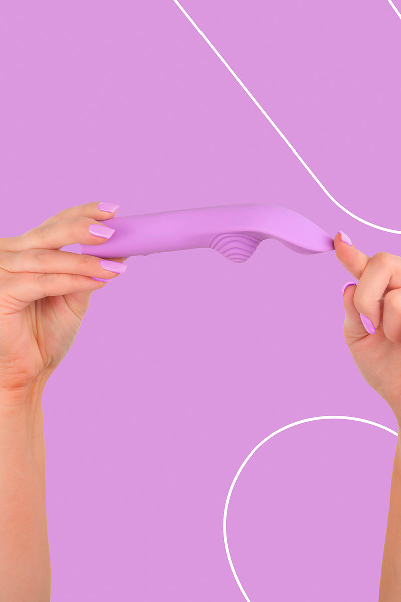 Vibromasseur LunaCharm violet, FairyGasm, vue 4