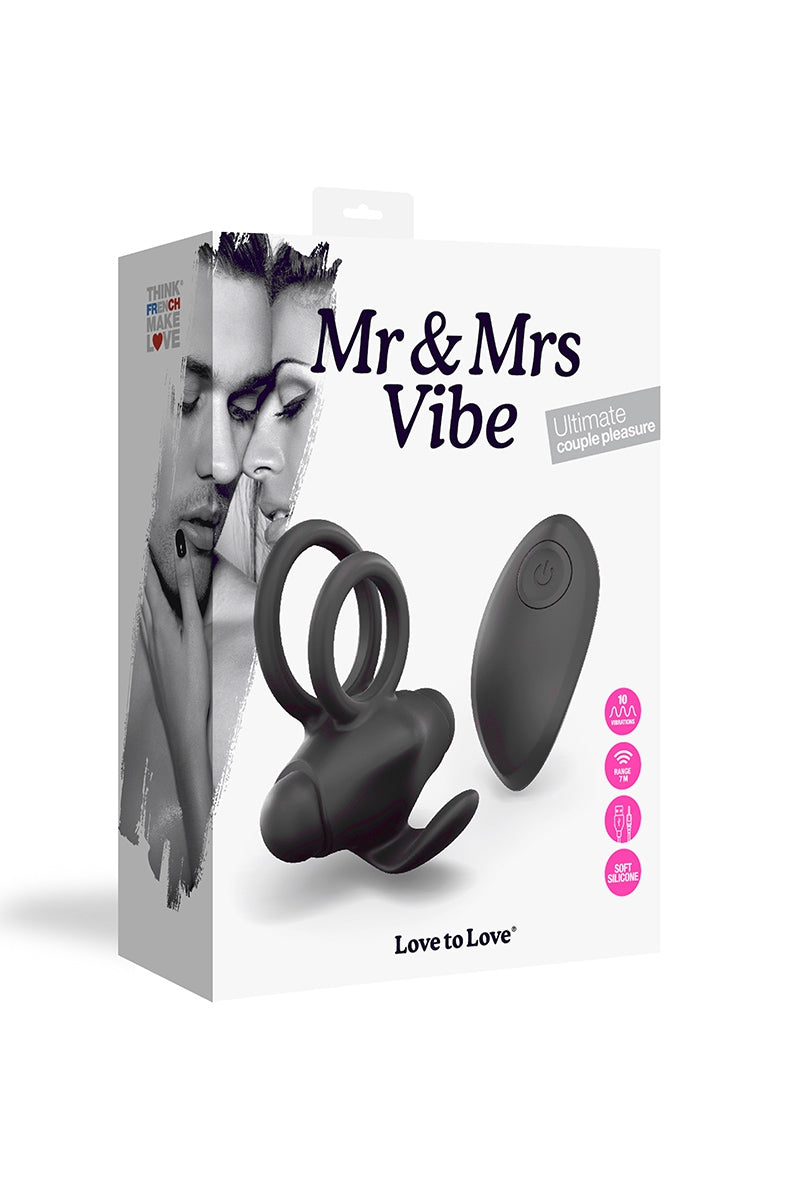 Cockring vibrant télécommandé Mr and Mrs Vibe — vue 3
