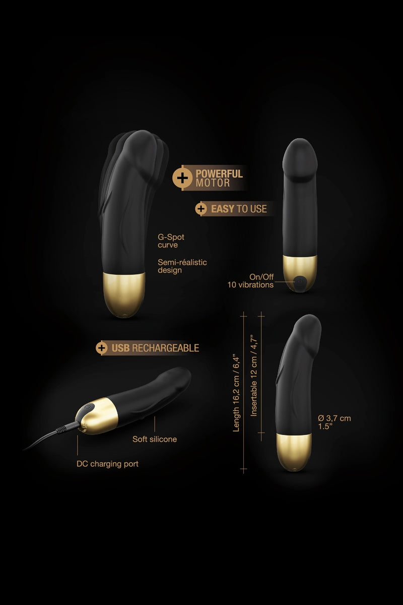 Vibro rechargeable Real Vibration gold S 2.0 - Dorcel — vue 4