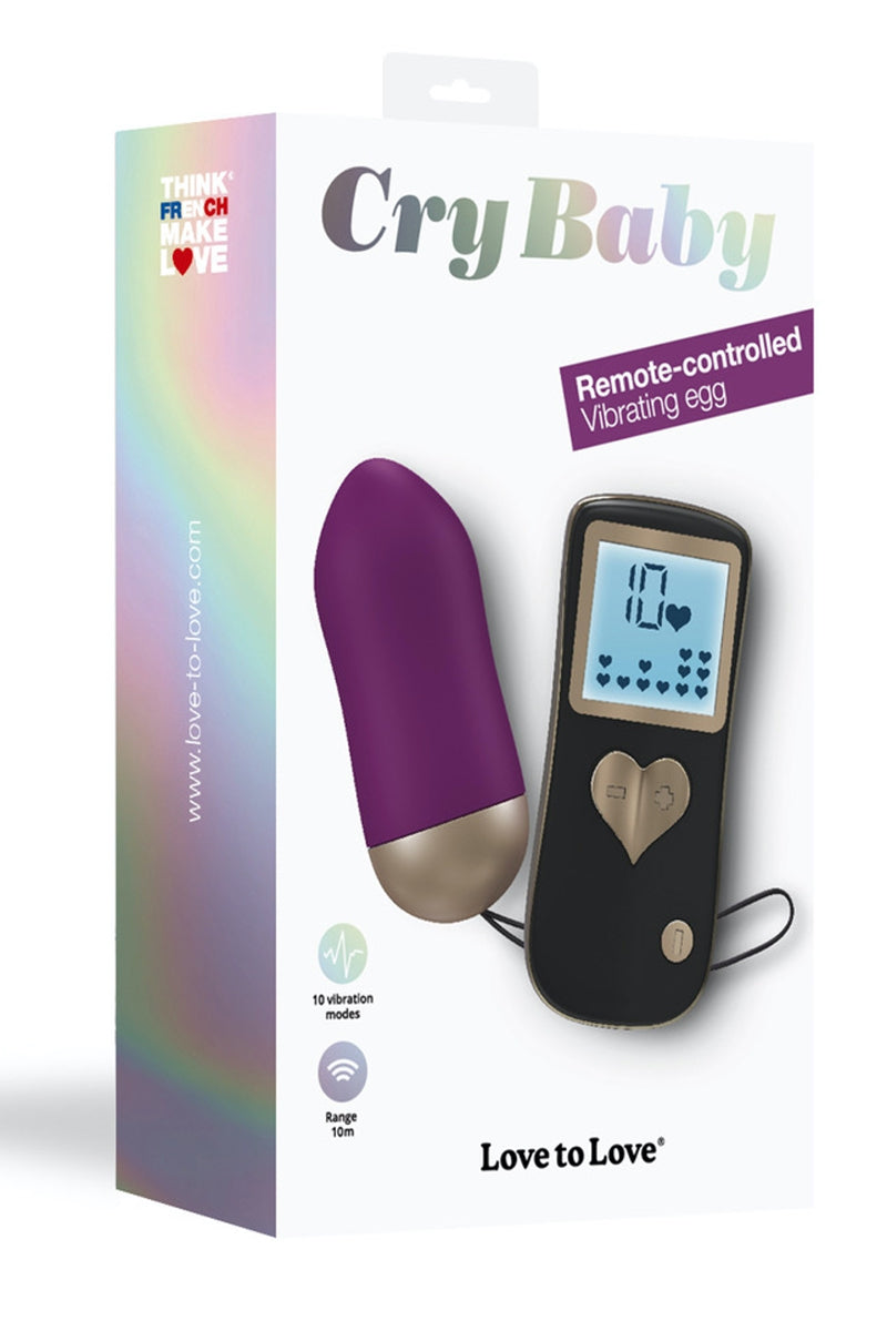 Oeuf vibrant Cry Baby Purple Rain — vue 3
