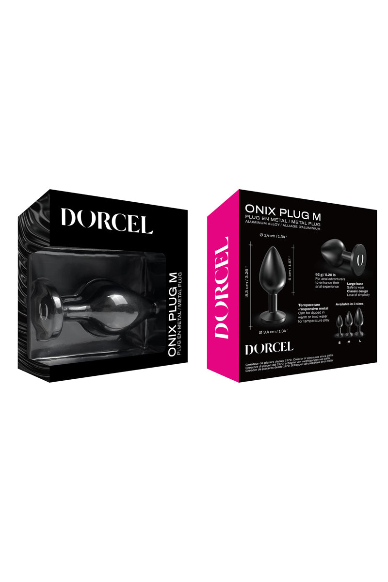Plug anal en métal Onix Plug M - Dorcel — vue 4