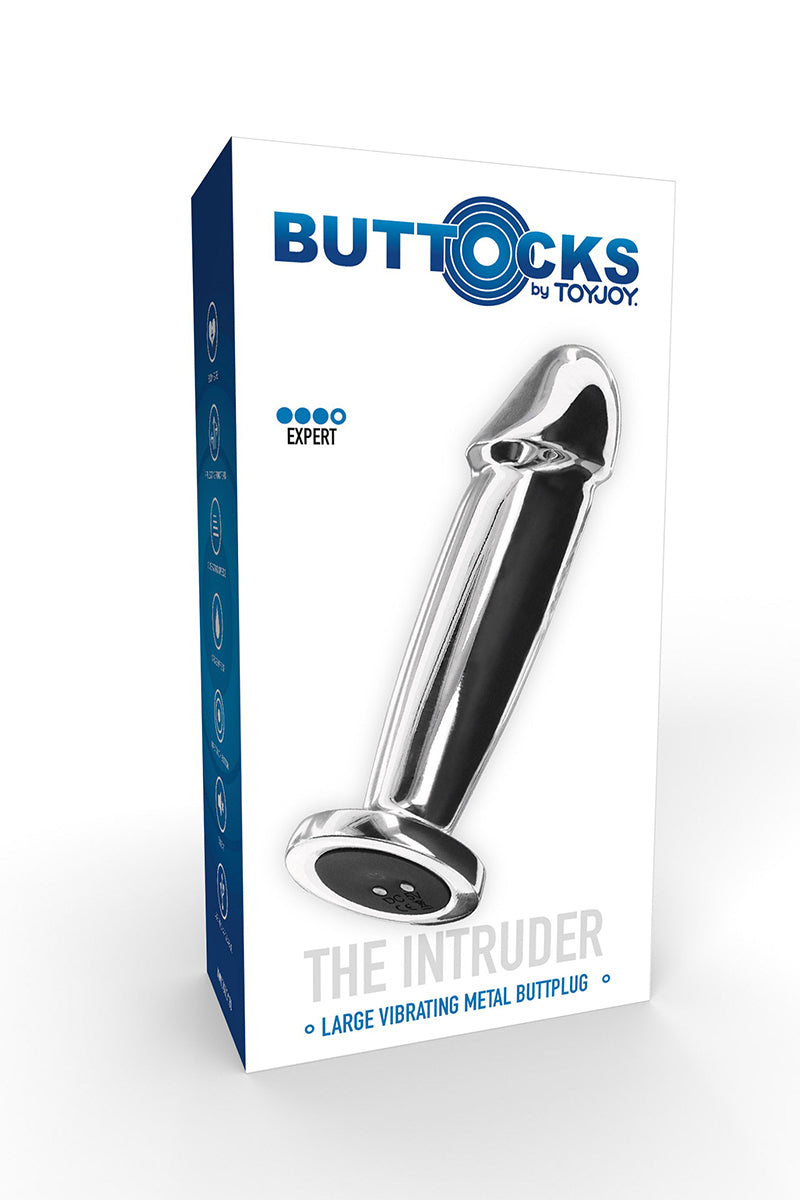 Plug vibrant en métal The Intruder — vue 3