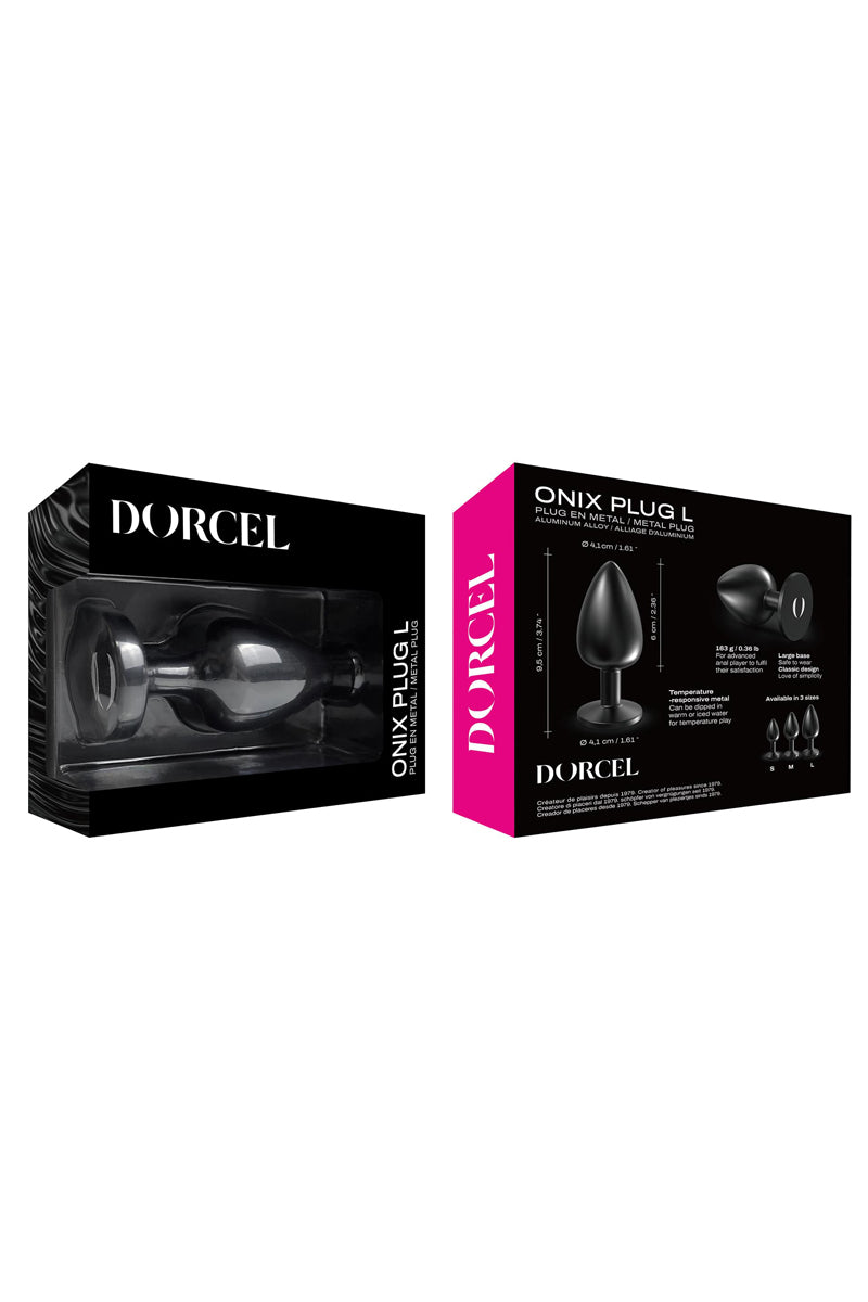 Plug anal en métal Onix Plug L - Dorcel — vue 4