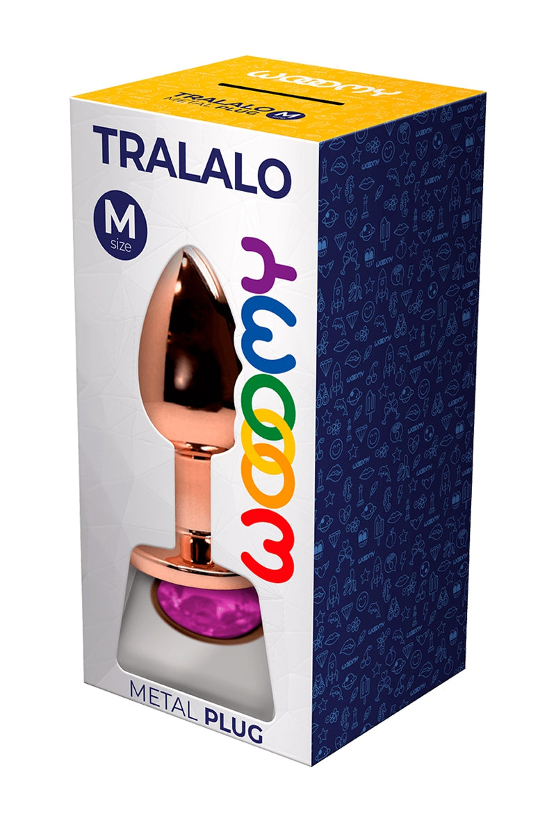 Plug bijou Tralalo rose M - Wooomy — vue 3