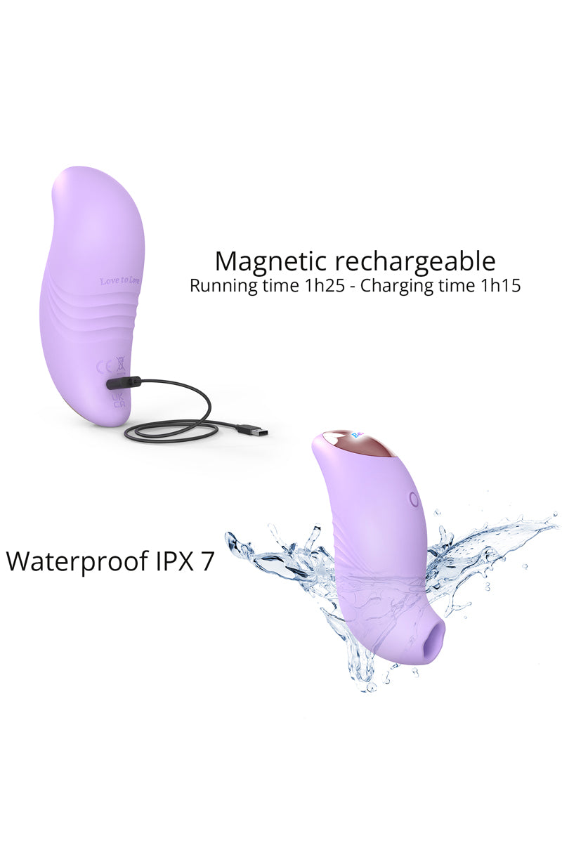 Stimulateur clitoridien Believer mauve - Love to Love — vue 4