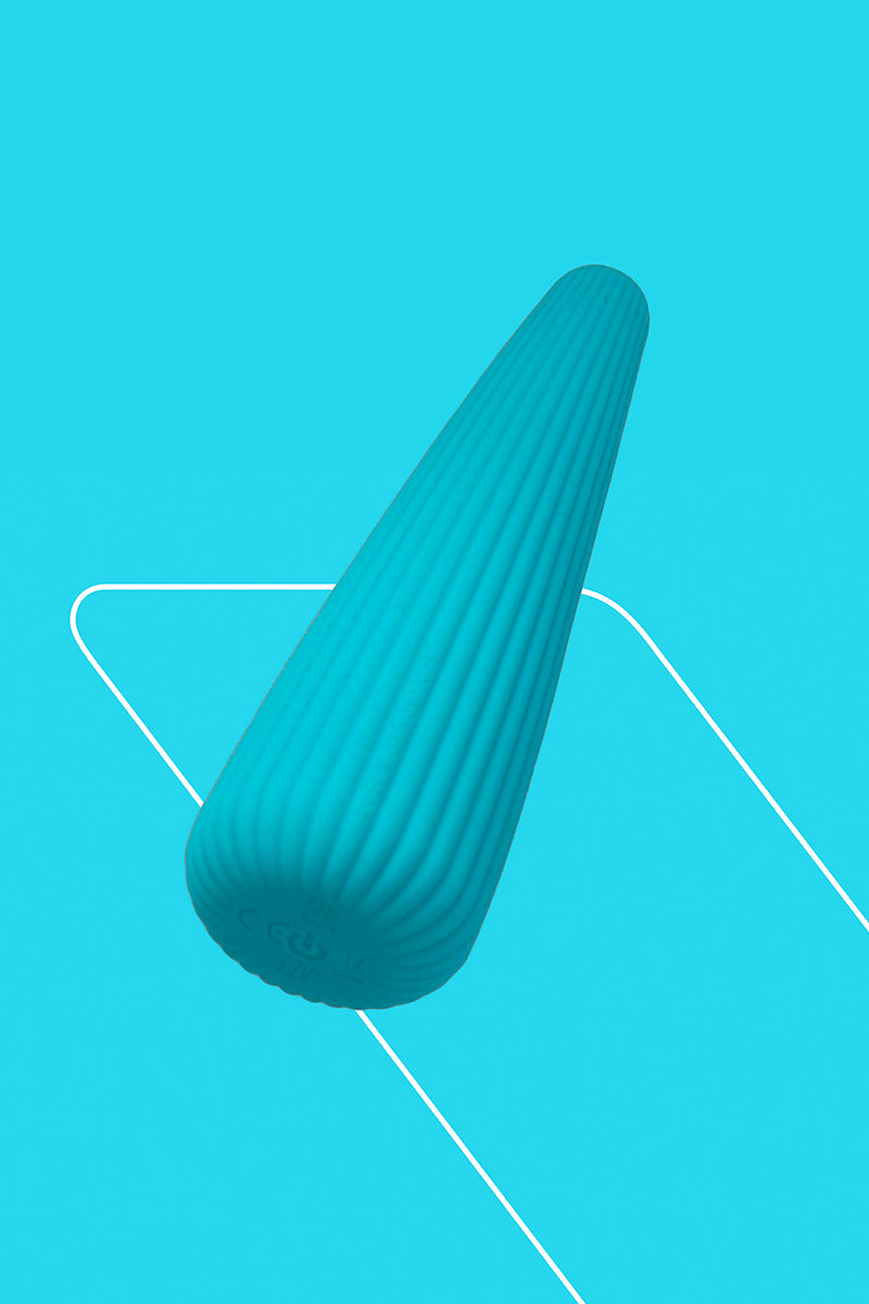 Vibromasseur IcyCone bleu, FairyGasm, vue 4