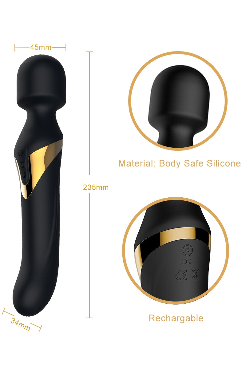 Vibromasseur Dual Orgasms Gold - Dorcel — vue 4