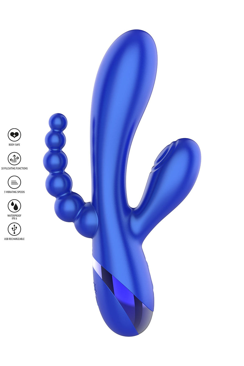 Vibro Multi-plaisirs Triple Love Xocoon, vue 4
