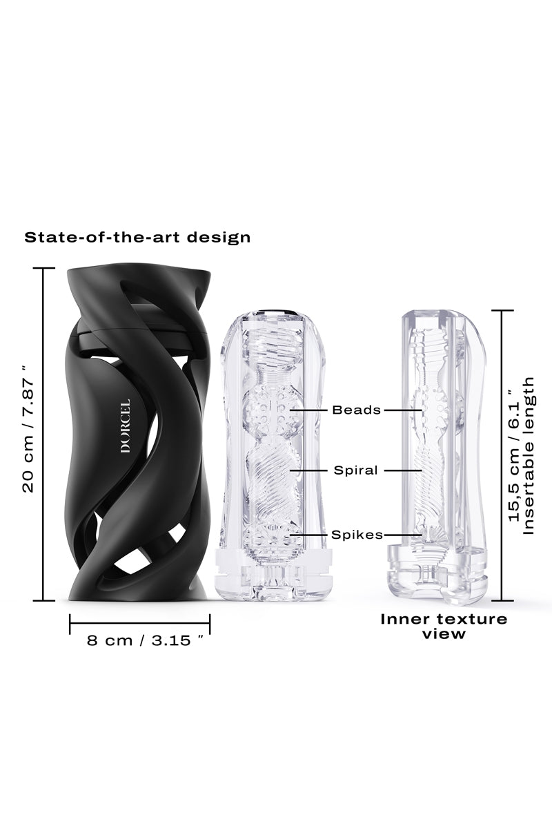 Masturbateur Dorcel Deep Blow noir — vue 4