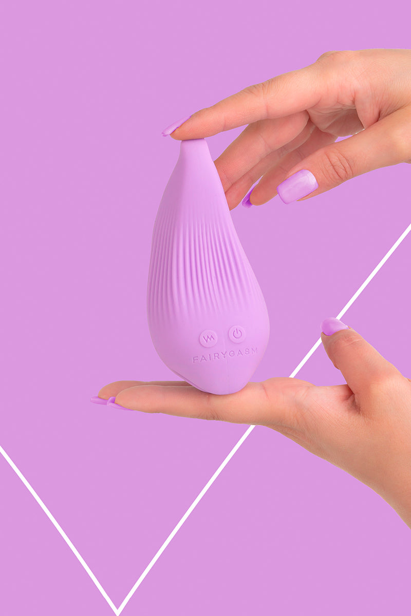 Mini vibromasseur DelightfulWave violet, FairyGasm, vue 4