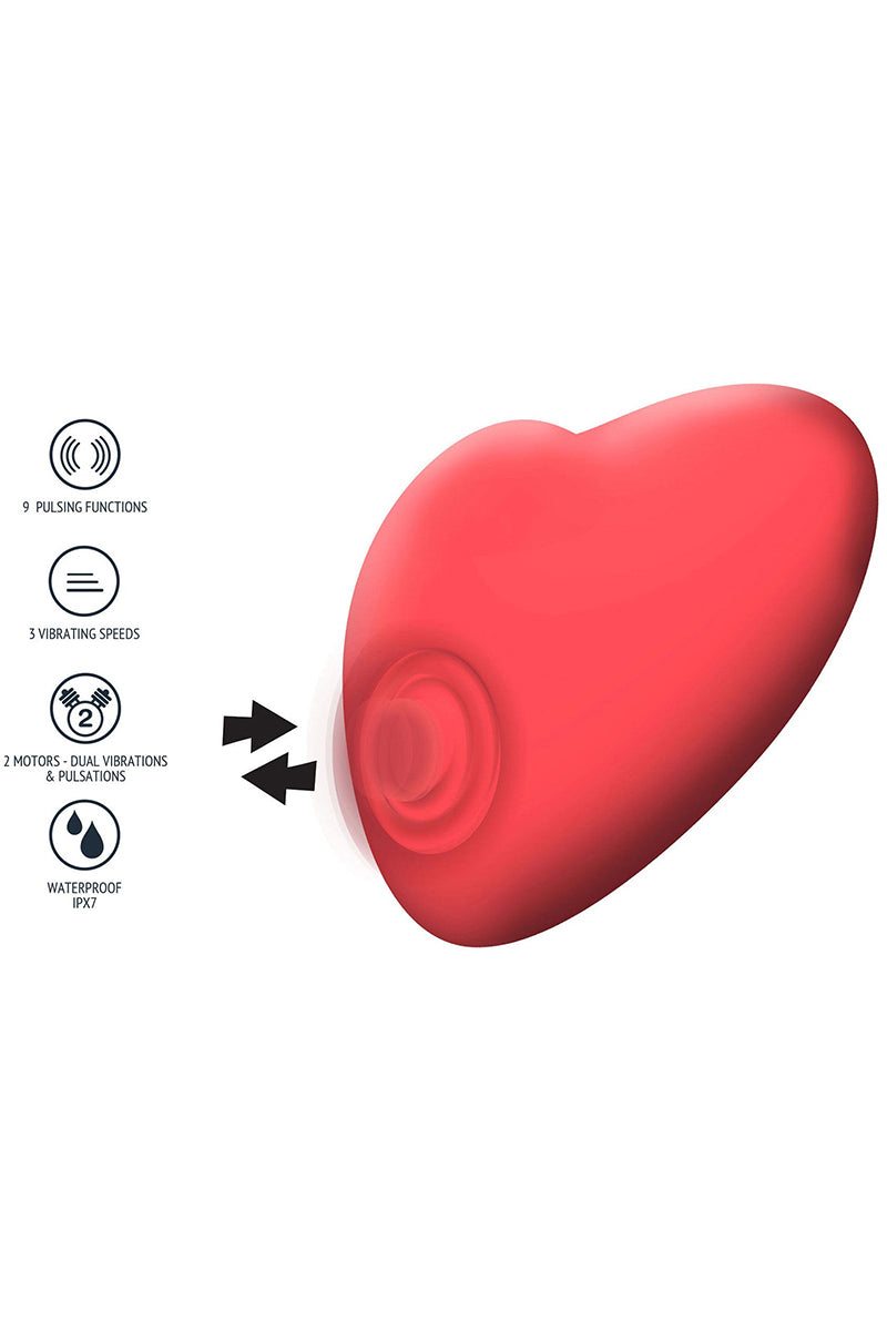 Stimulateur à pulsations et vibrations Heartbeat Xocoon, vue 4