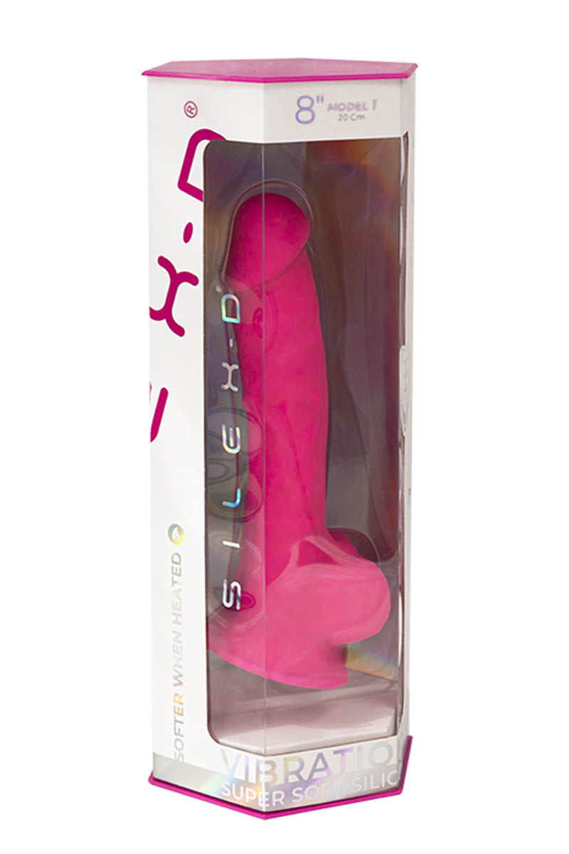 Vibro The Original Model 1 rose 20 cm - SilexD — vue 3