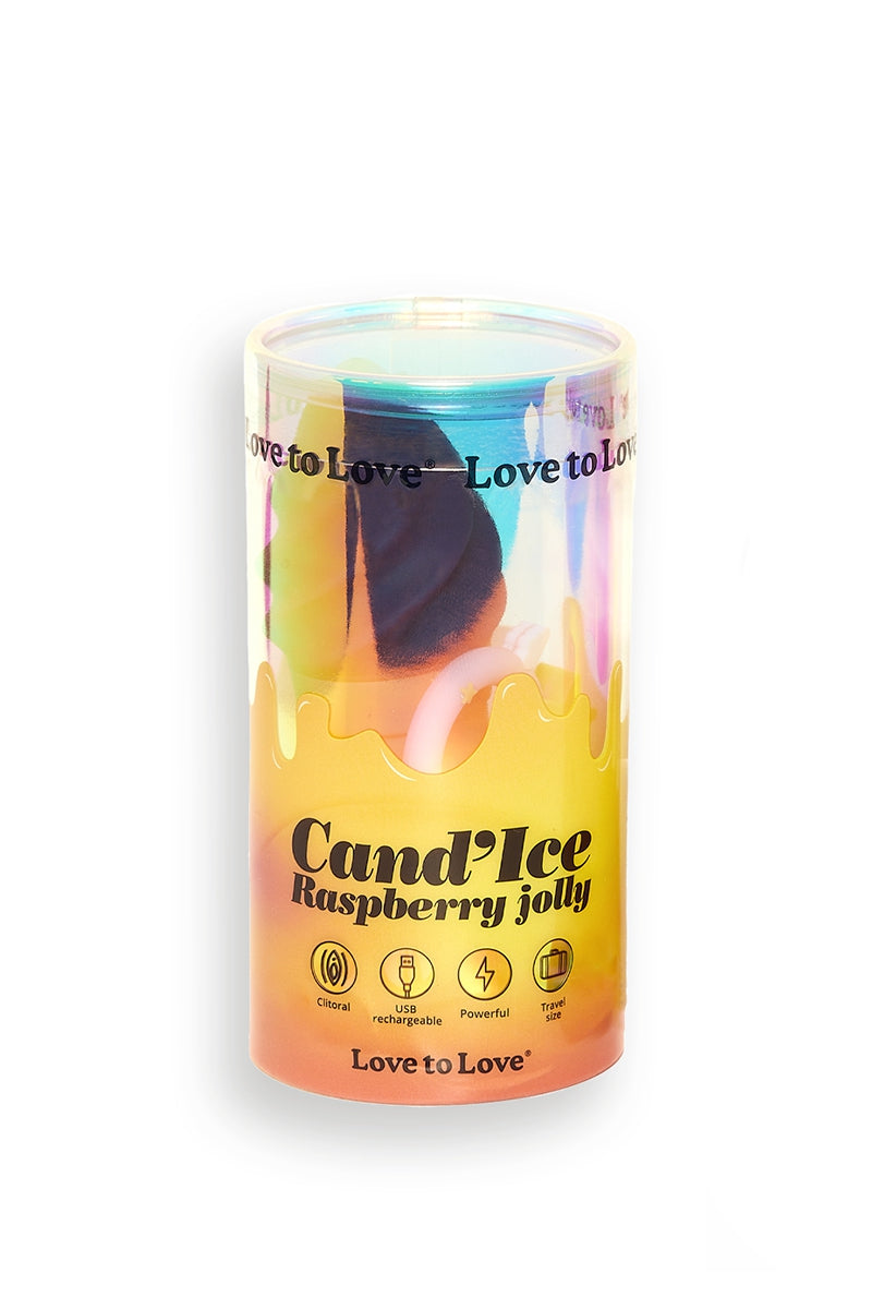 Stimulateur Cand'Ice Raspberry Joly - Love To Love — vue 3