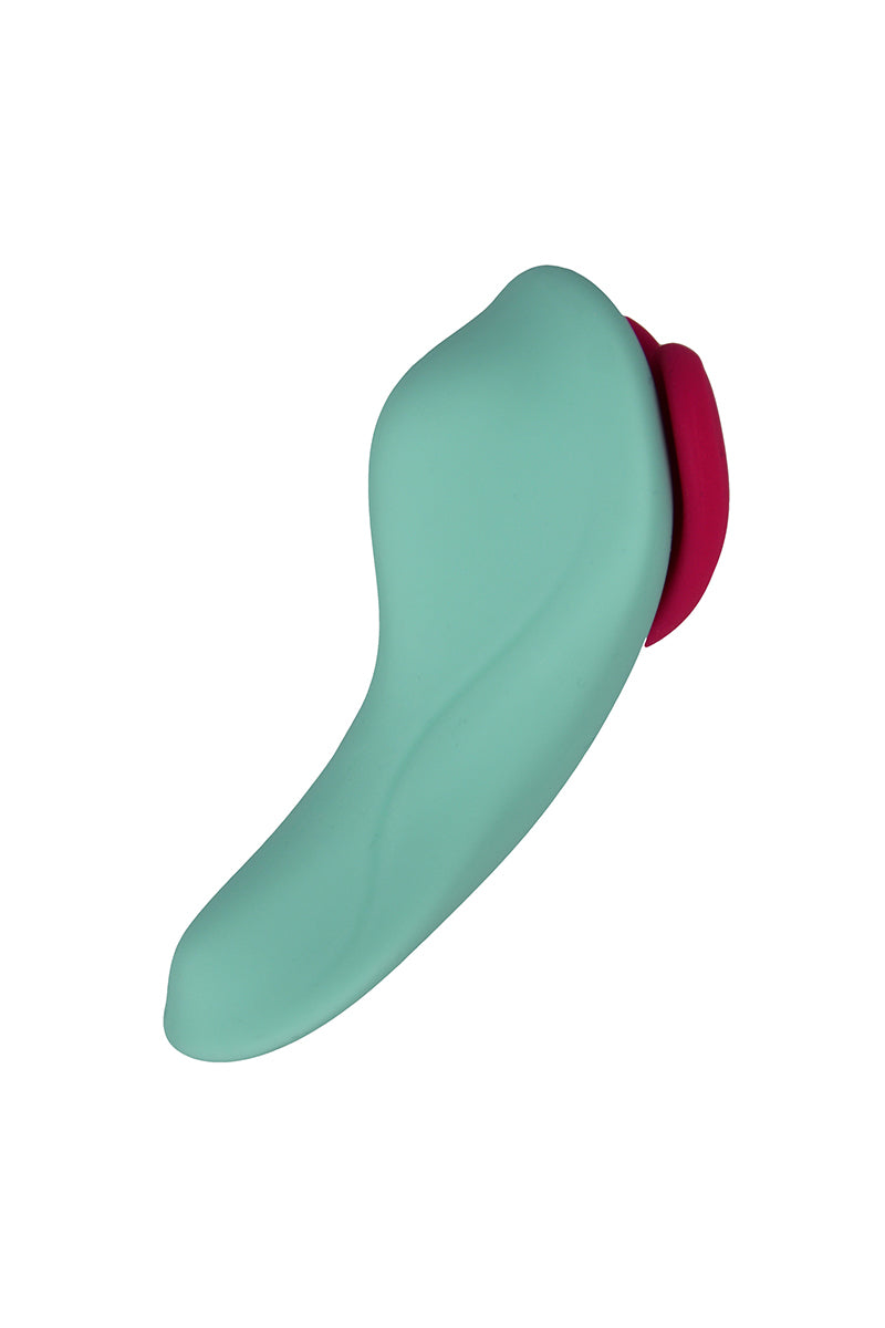 Stimulateur de culotte télécommandé HeartGem vert, FairyGasm, vue 4