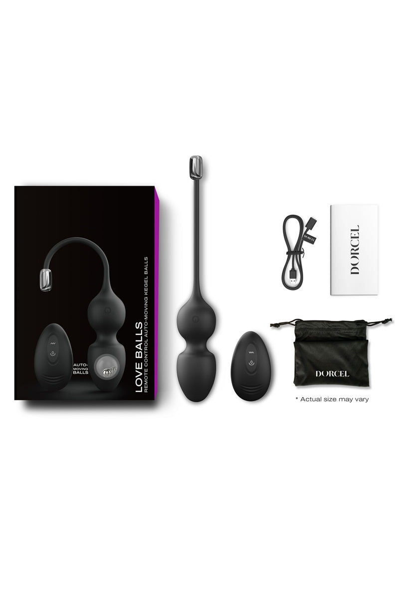 Love balls télécommandées noires - Dorcel — vue 4
