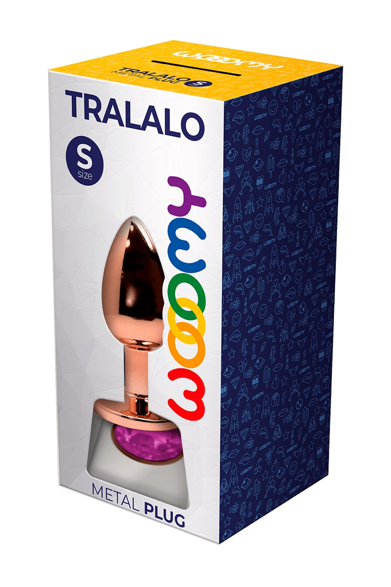 Plug bijou Tralalo rose S - Wooomy — vue 3