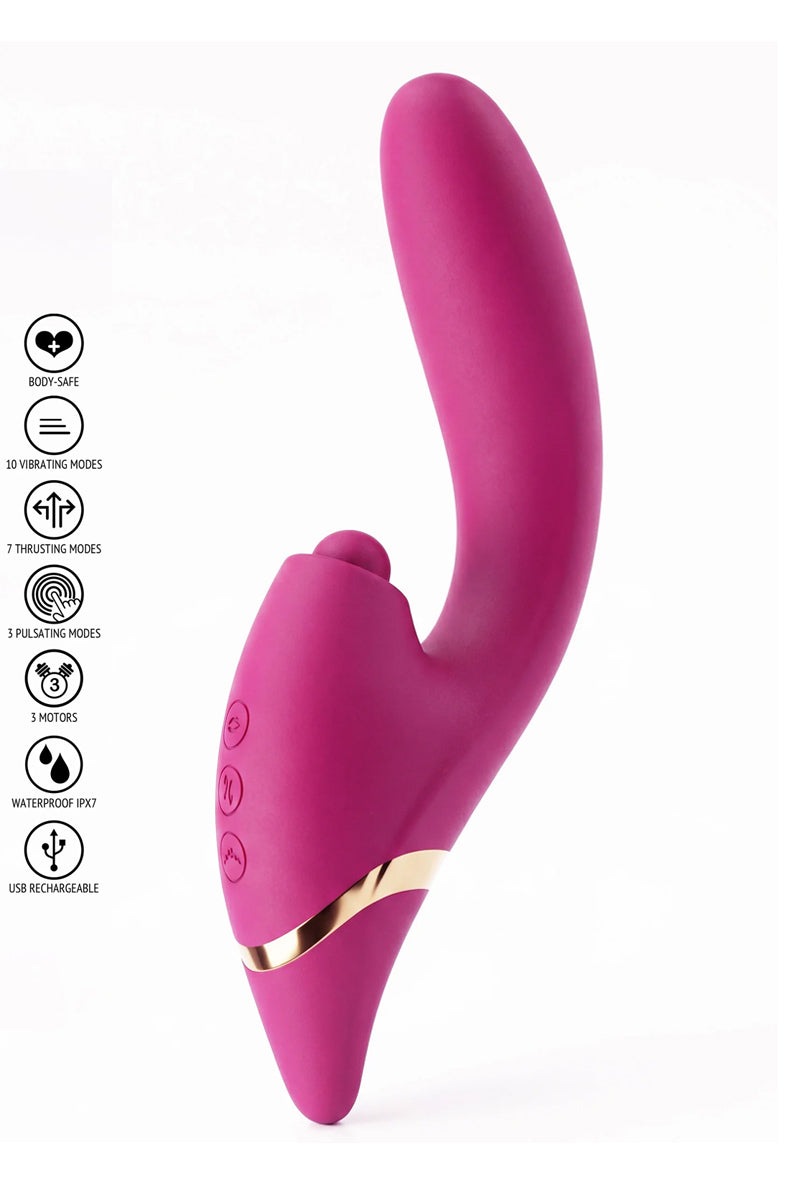 Vibro à triple stimulation Climaxer Xocoon, vue 4