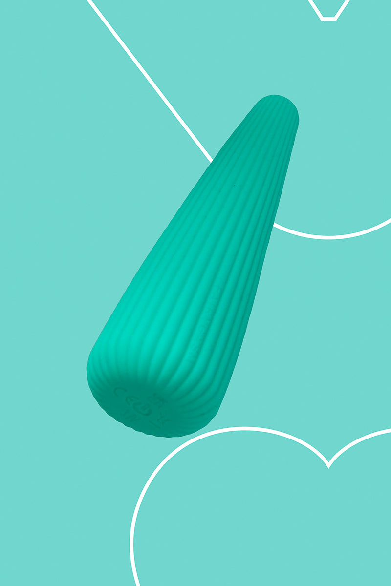 Vibromasseur IcyCone vert, FairyGasm, vue 4