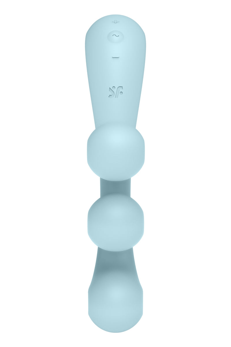 Multi-vibromasseur Tri Ball 2 bleu - Satisfyer — vue 4