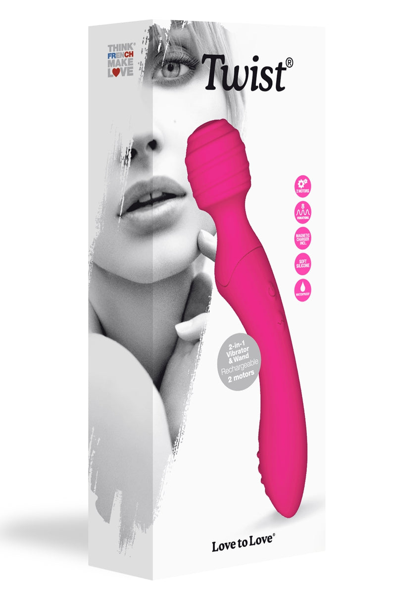 Vibromasseur 2 en 1 Twist — vue 3