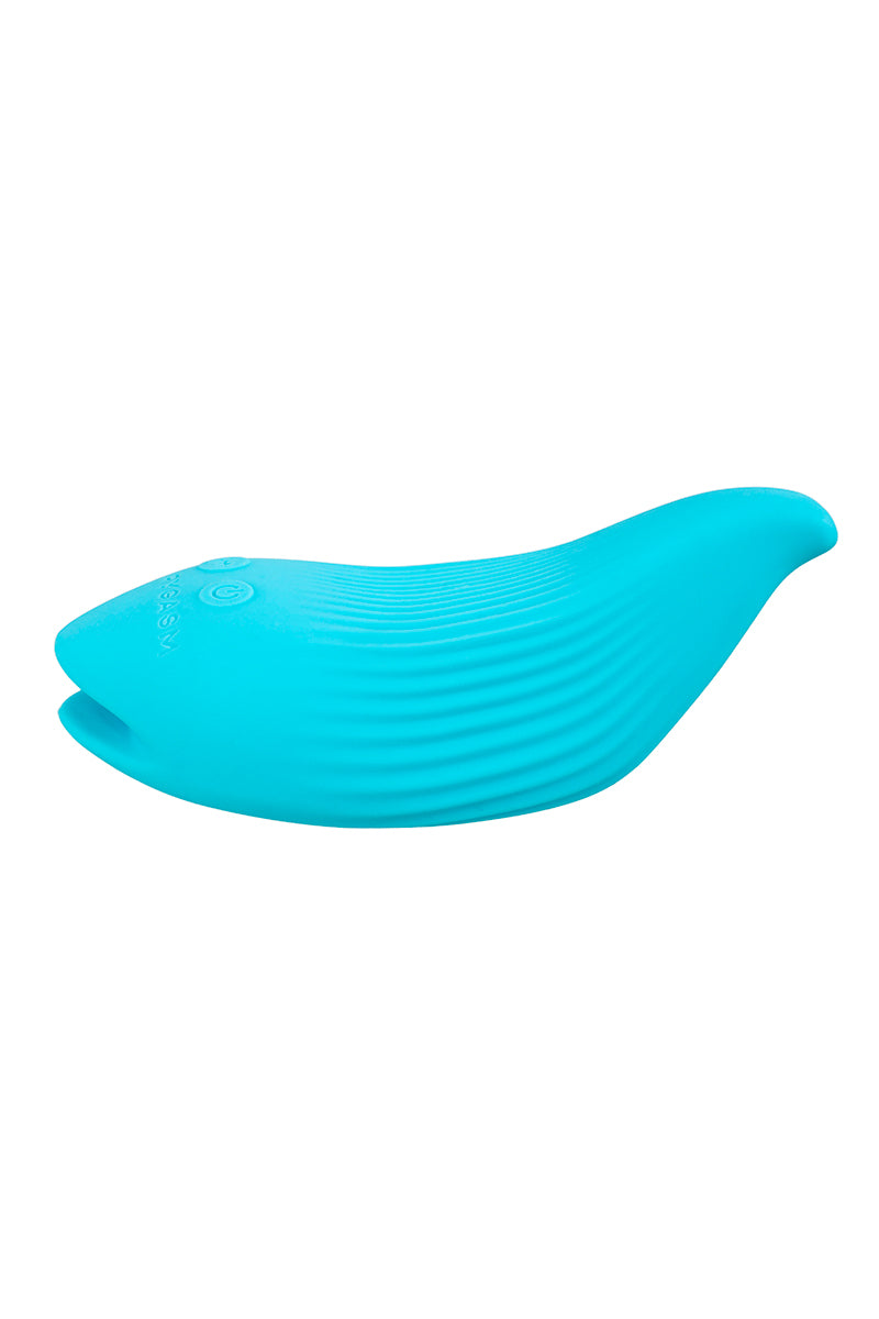 Mini vibromasseur DelightfulWave bleu, FairyGasm, vue 5