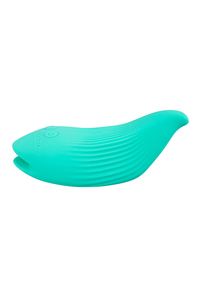 Mini vibromasseur DelightfulWave vert, FairyGasm, vue 5
