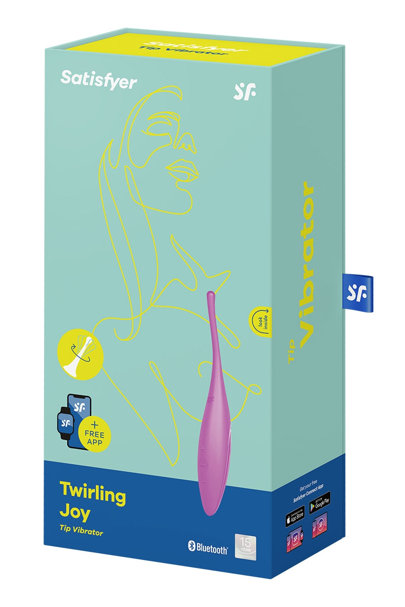 Stimulateur connecté Twirling Joy fuchsia - Satisfyer — vue 3