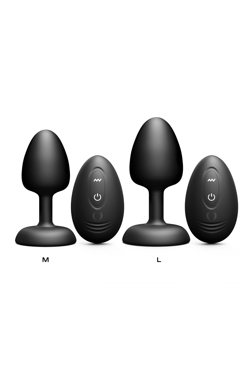 Plug anal vibrant télécommandé Geisha Plug Infinite L - Dorcel — vue 3