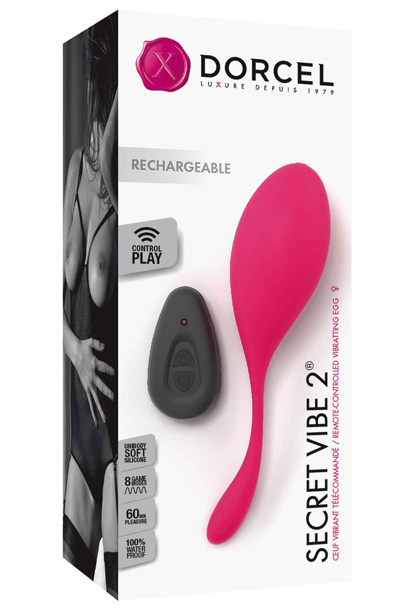 Oeuf vibrant télécommandé Secret Vibe 2 — vue 3