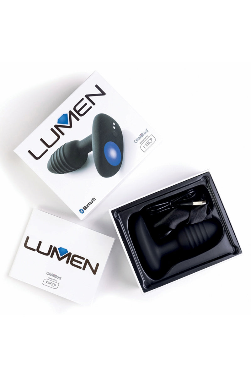 Plug anal vibrant connecté Lumen - Kiiroo — vue 3