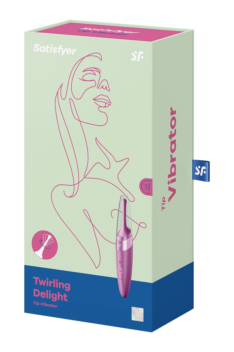Stimulateur Twirling Delight Framboise - Satisfyer — vue 3
