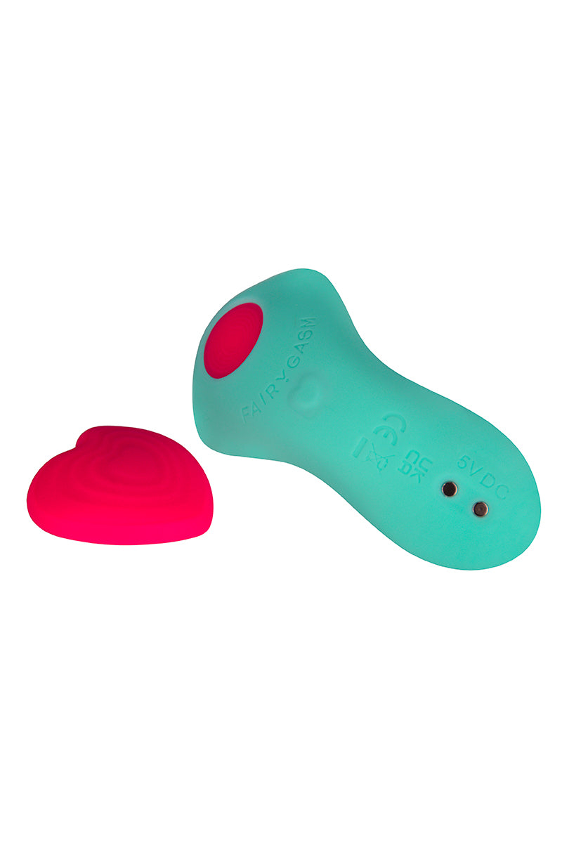 Stimulateur de culotte télécommandé HeartGem vert, FairyGasm, vue 5
