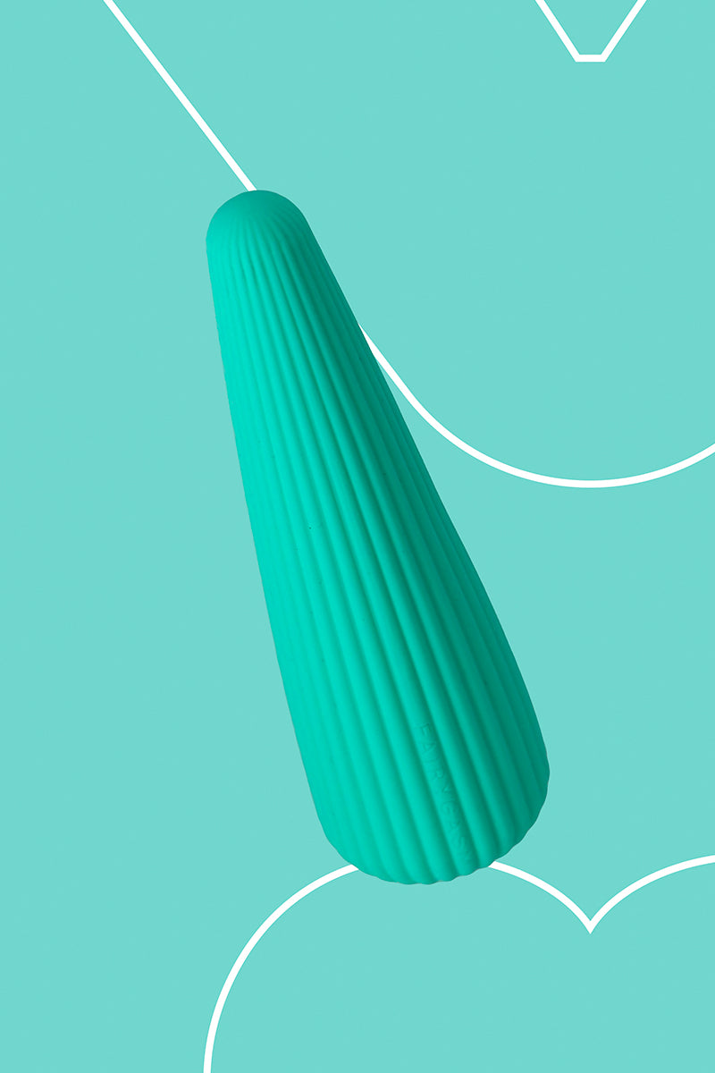 Vibromasseur IcyCone vert, FairyGasm, vue 5