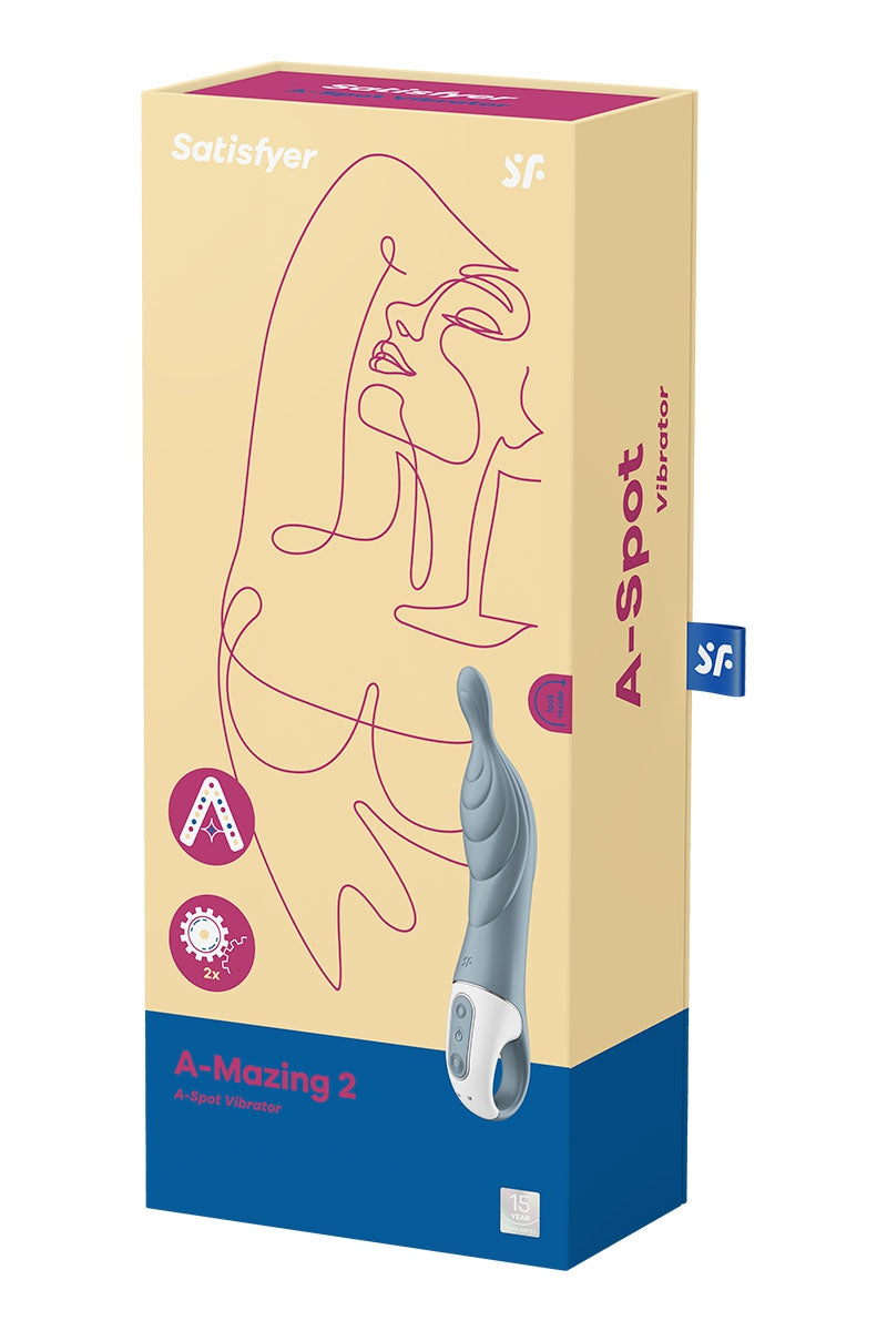 Vibromasseur A-Mazing 2 Gris - Satisfyer — vue 3