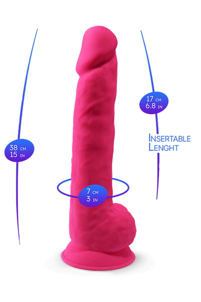 Gode The Original Model 1 rose 38 cm - SilexD — vue 3