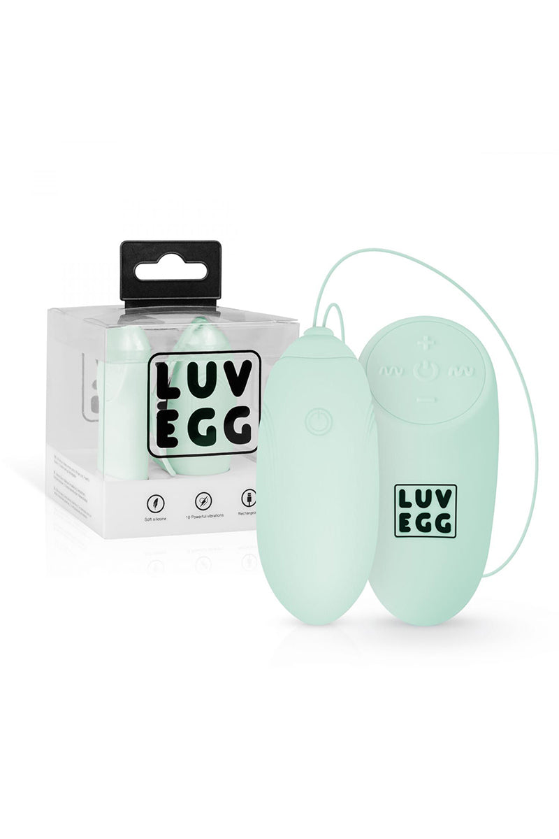 Œuf vibrant télécommandé vert Luv Egg, vue 5