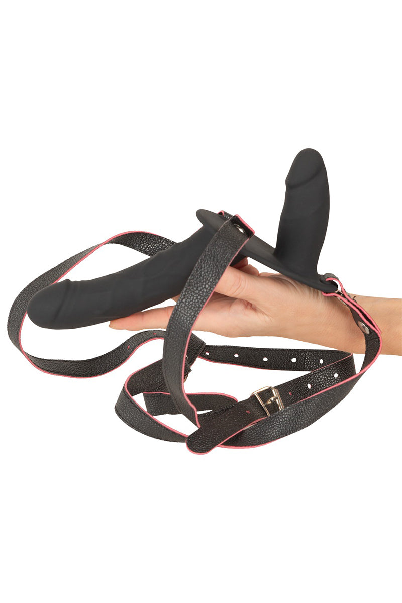 Double gode ceinture vibrant télécommandé - You2Toys — vue 3