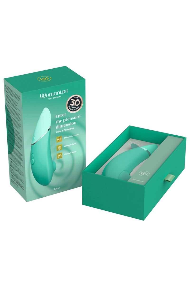 Stimulateur Womanizer Next turquoise — vue 3