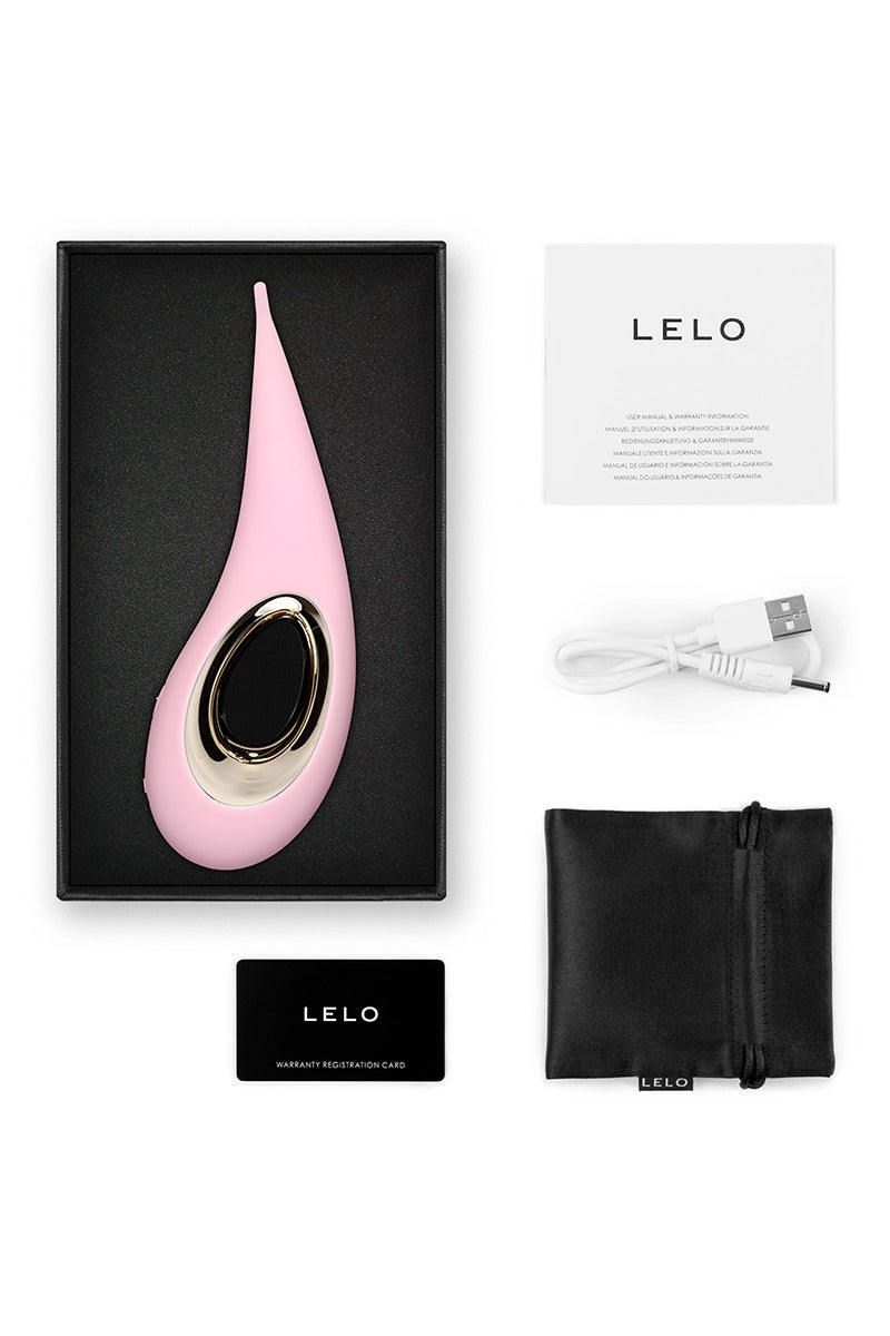 Stimulateur clitoridien Lelo Dot rose — vue 3